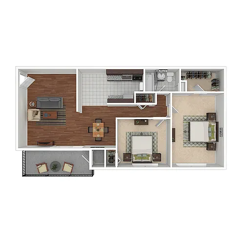 Floor plan Maple Renovated