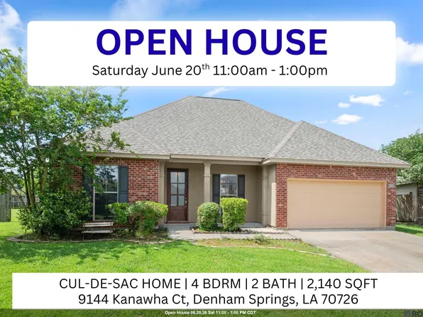 9144 Kanawha Ct, Denham Springs, LA 70726
