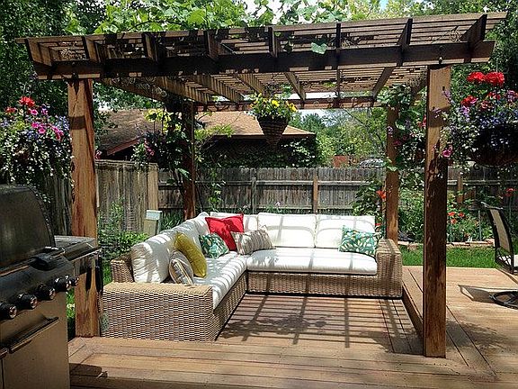 A hotel feel backyard!