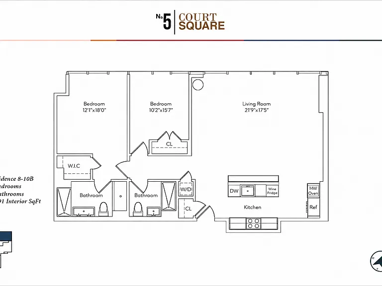 45-07 Court Sq #8B — Photo 2