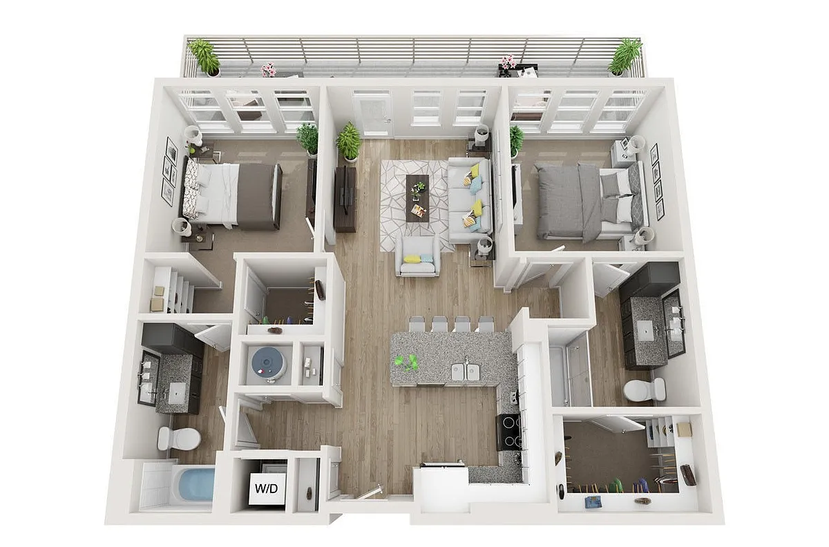 Floor plan The Worth