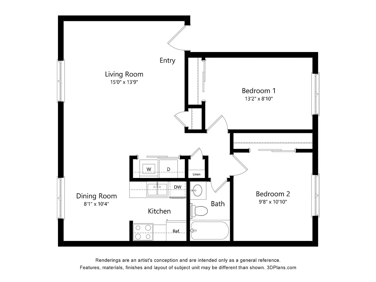 Floor plan B1