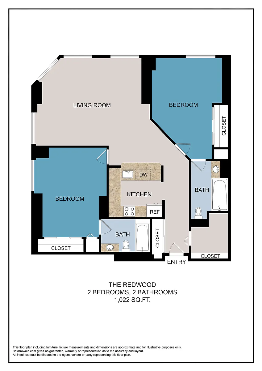 Floor plan Redwood