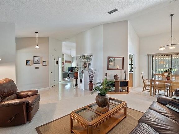 Formal living and dining room