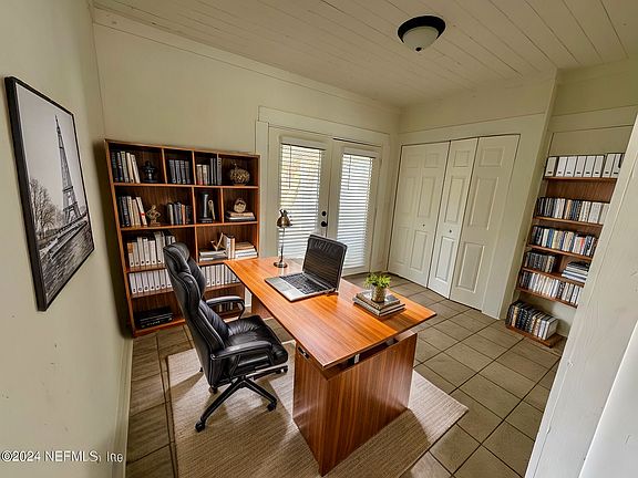 Virtually Staged Home Office