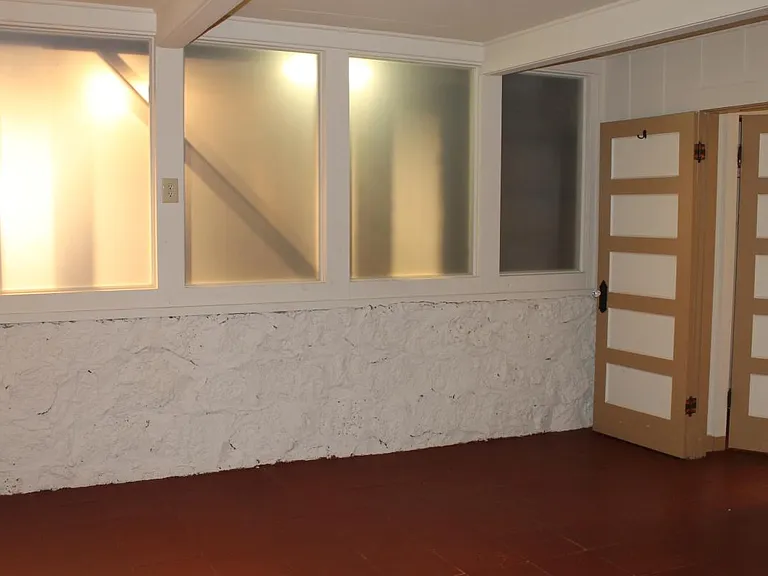 Downstairs living area