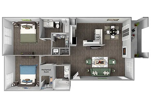 Floor plan B4 (Shasta)