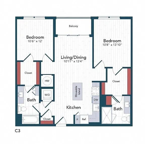 Floor plan C3