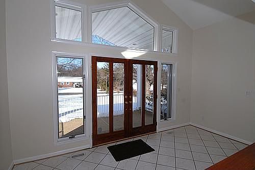 View of foyer from living room