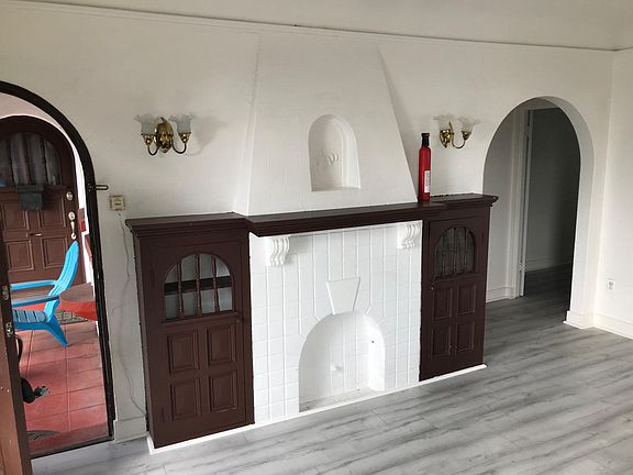Living area, newly painted, brand new flooring
