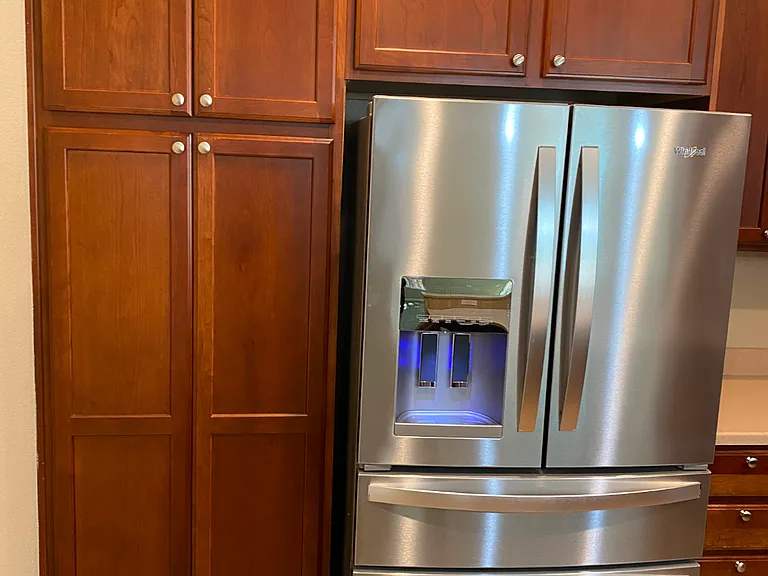 Refrigerator provided in Kitchen,
