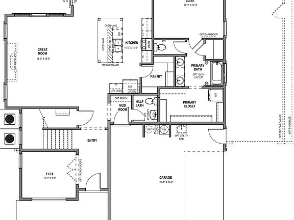 Main Level - Slab on Grade