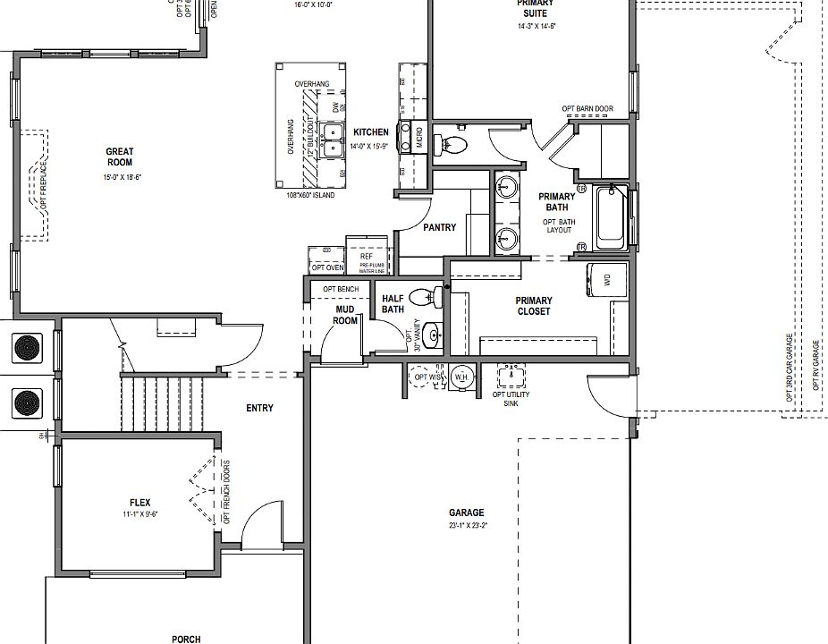 Main Level - Slab on Grade