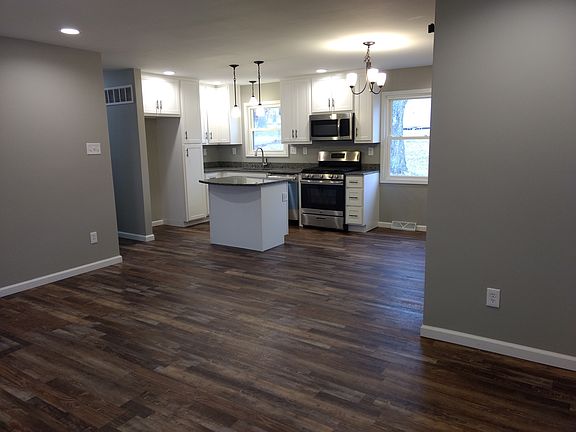 Open living/kitchen