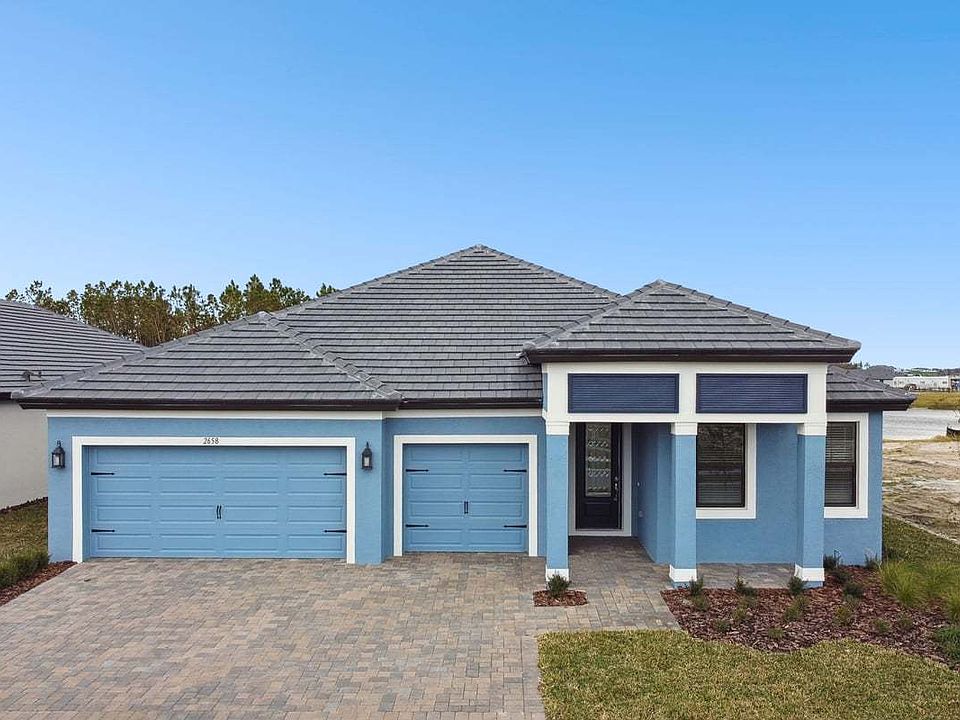 Charlotte new construction home plan Zephyrhills and Wesley Chapel, FL at Two Rivers by William Ryan