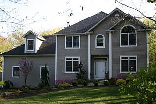 View from front yard