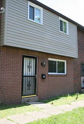 front of townhome