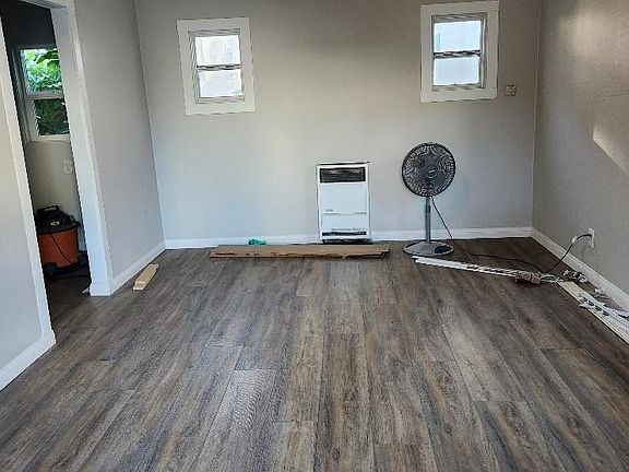 New luxury vinyl flooring.