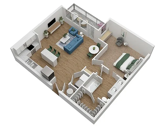 Floor plan The Jackson