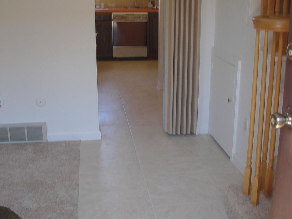 view from entry looking into kitchen