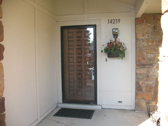 Covered front porch.