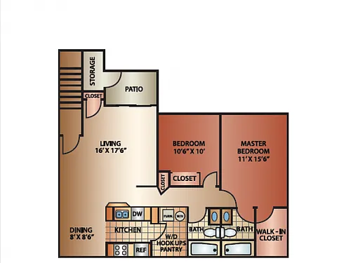 Floor plan Zion