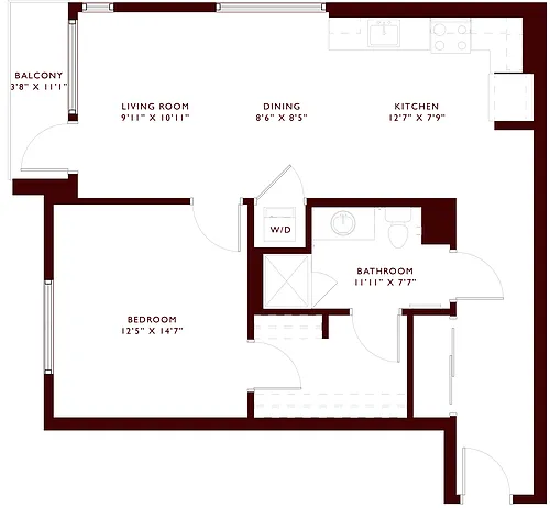 Floor plan A11