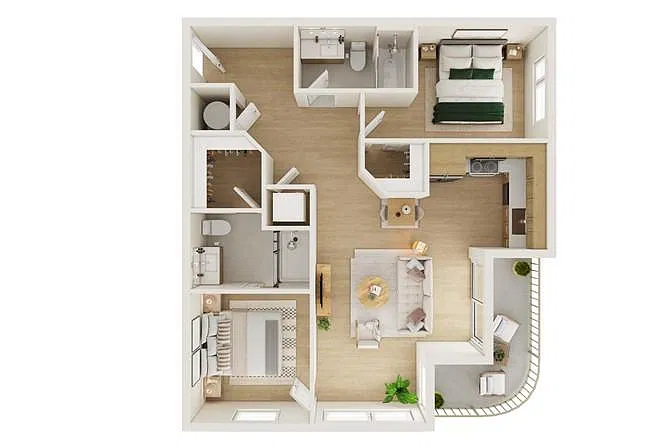 Floor plan Waveform