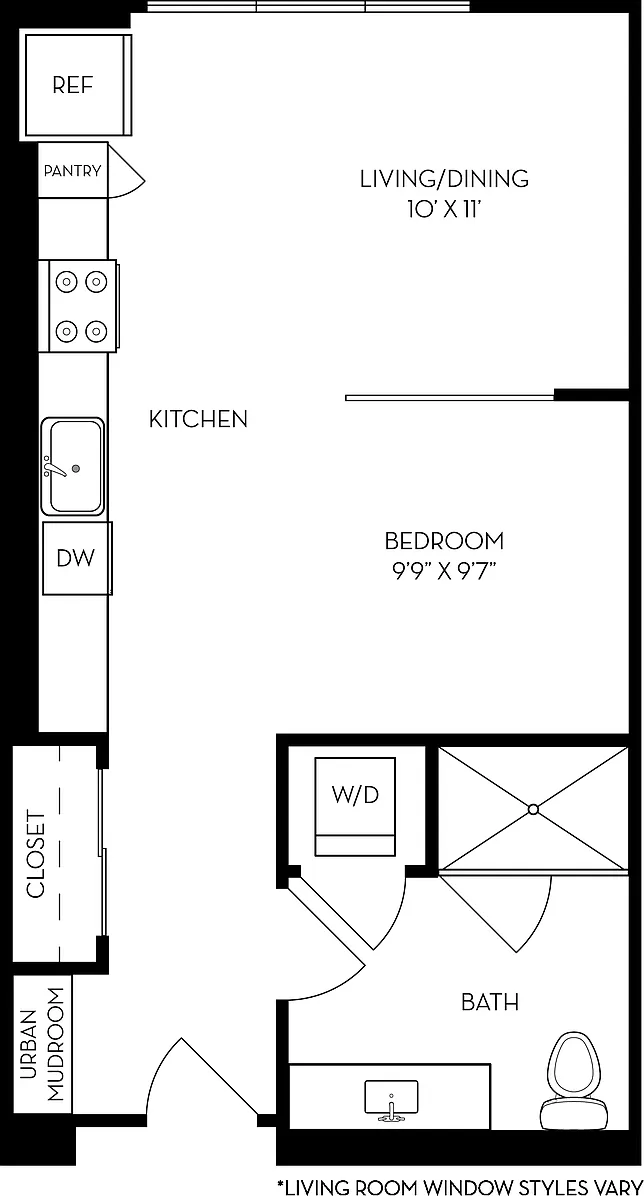 Floor plan SA