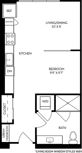 Floor plan SA