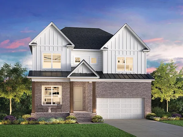 Selbourne with Basement Plan, Toll Brothers at the Crossing at Coal Mountain - Magnolia Co