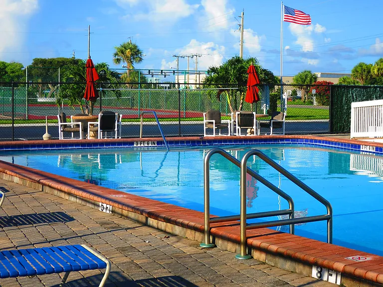 All-year-round heated pool right in the complex.