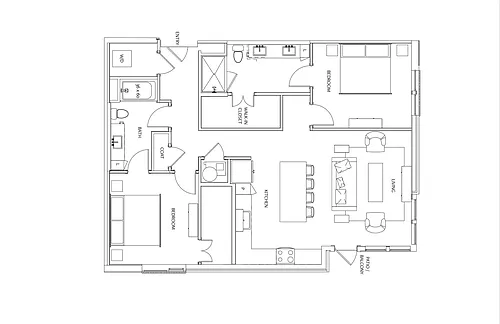 Floor plan B9