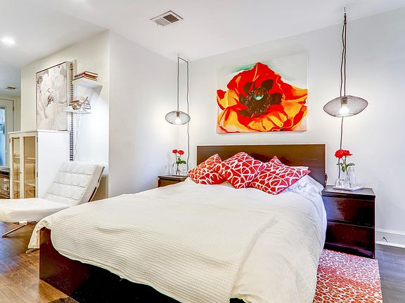 Bedroom and reading nook