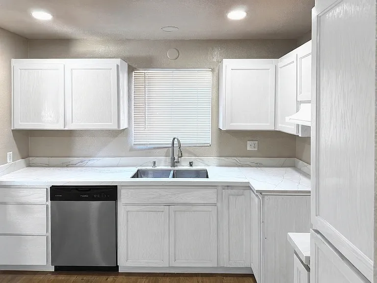 Kitchen - New countertop, Dishwasher, New Electric Range, New sink, faucet