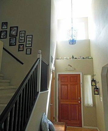 Vaulted Entry Way