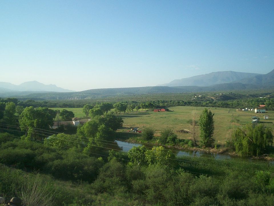 view of the valley