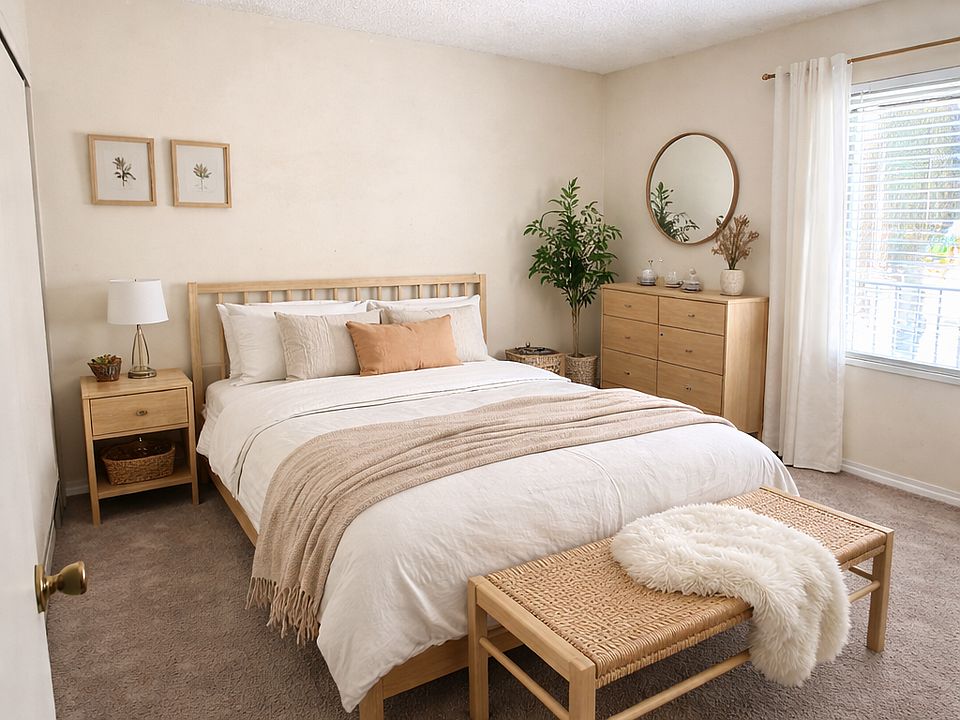 Second Bedroom - Artificially Staged