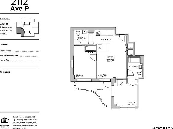 2nd image of 2112 Avenue P #309