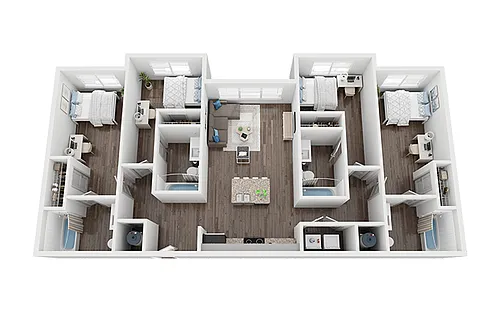 Floor plan Boulder A