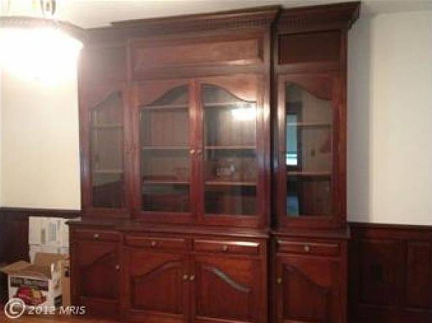 Built-in bookshelves