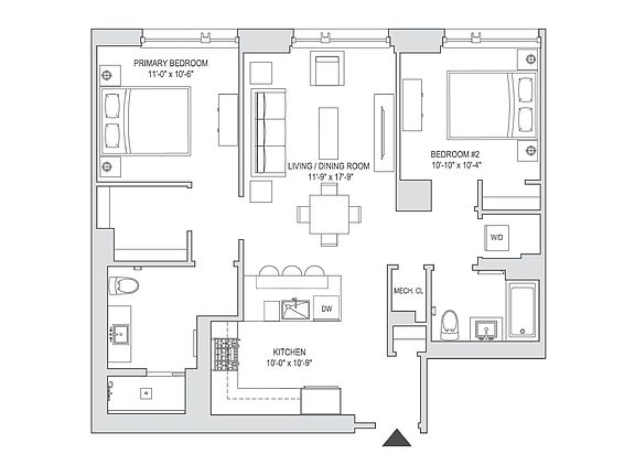 2nd image of 218 W 103rd St Unit 5G