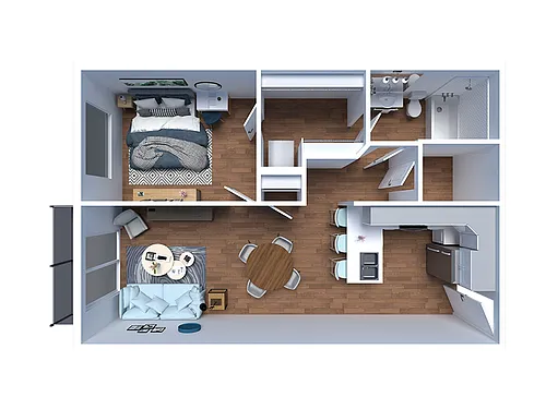 Floor plan E1