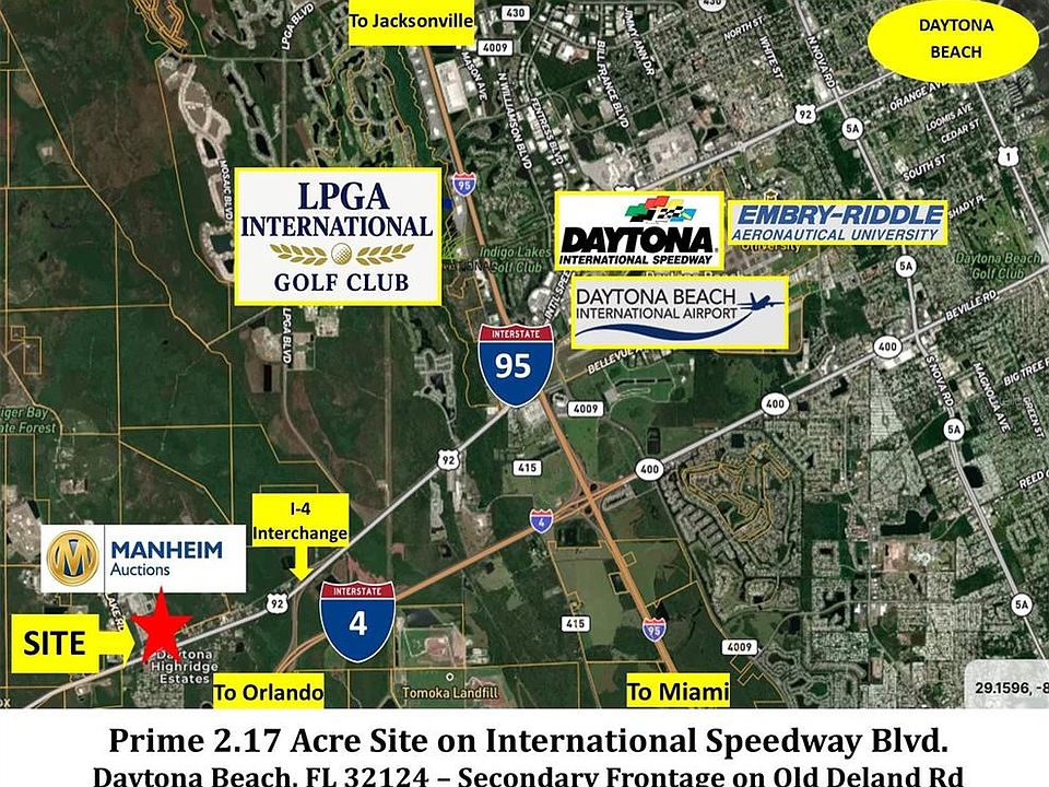 1st image of INTERNATIONAL SPEEEDWAY BOULEVARD W LOT 1