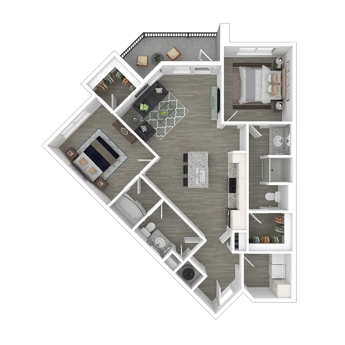 Floor plan Mosaic