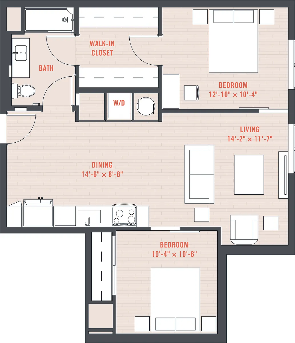 Floor plan B1A