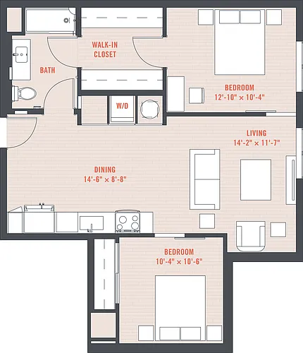 Floor plan B1A