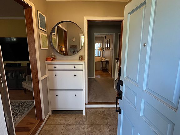 Entryway with built-ins