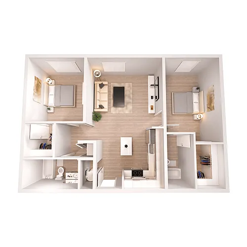 Floor plan The Michigan