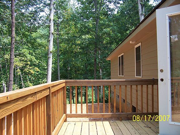 Back deck too!